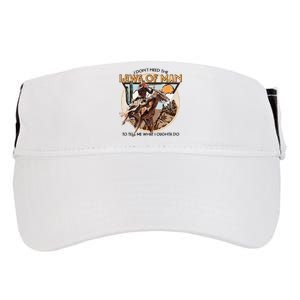 I DonT Need The Laws Of Man Western Costume Adult Drive Performance Visor