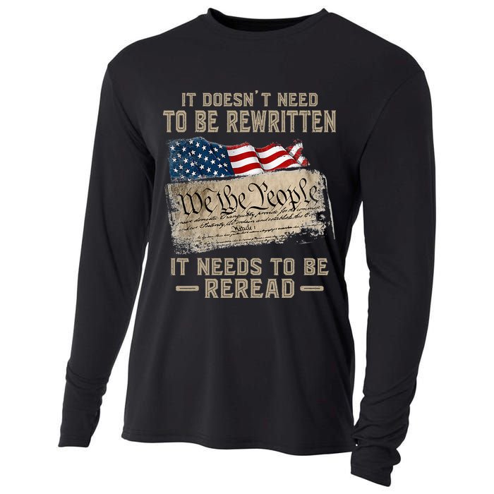 It Doesnt Need To Be Rewritten It Needs To Be Reread Cooling Performance Long Sleeve Crew