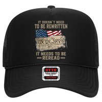 It Doesnt Need To Be Rewritten It Needs To Be Reread Trucker Hat