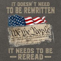 It Doesnt Need To Be Rewritten It Needs To Be Reread Cotton Canvas Backpack