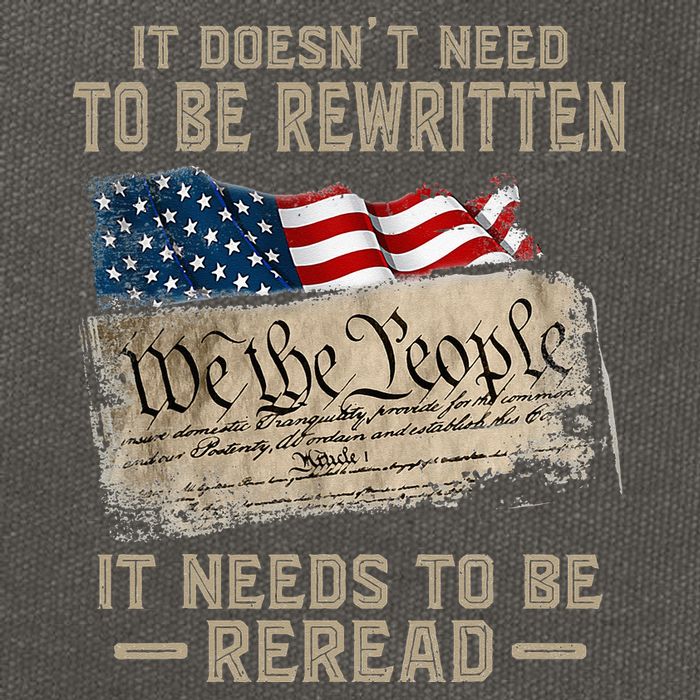 It Doesnt Need To Be Rewritten It Needs To Be Reread Cotton Canvas Backpack