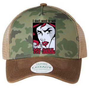 I Don't Need To Sell My Soul Comic Legacy Tie Dye Trucker Hat