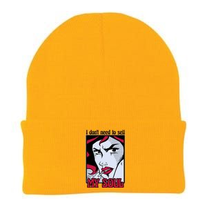 I Don't Need To Sell My Soul Comic Knit Cap Winter Beanie