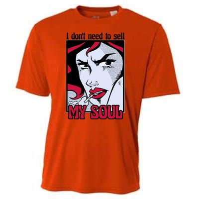 I Don't Need To Sell My Soul Comic Cooling Performance Crew T-Shirt