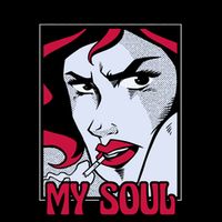 I Don't Need To Sell My Soul Comic USA-Made Doggie Bandana