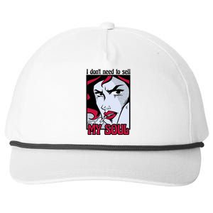 I Don't Need To Sell My Soul Comic Snapback Five-Panel Rope Hat