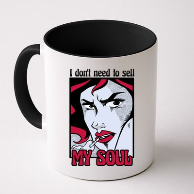 I Don't Need To Sell My Soul Comic Mug