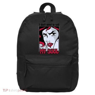 I Don't Need To Sell My Soul Comic 16 in Basic Backpack