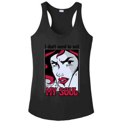 I Don't Need To Sell My Soul Comic Ladies PosiCharge Competitor Racerback Tank