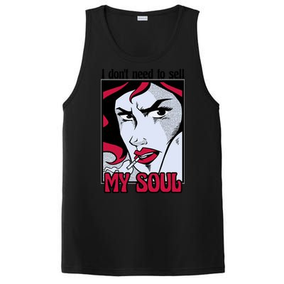 I Don't Need To Sell My Soul Comic PosiCharge Competitor Tank