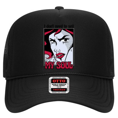 I Don't Need To Sell My Soul Comic Trucker Hat