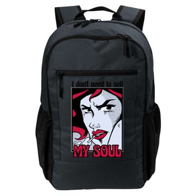 I Don't Need To Sell My Soul Comic Daily Commute Backpack