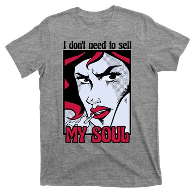 I Don't Need To Sell My Soul Comic T-Shirt