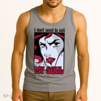 I Don't Need To Sell My Soul Comic Tank Top
