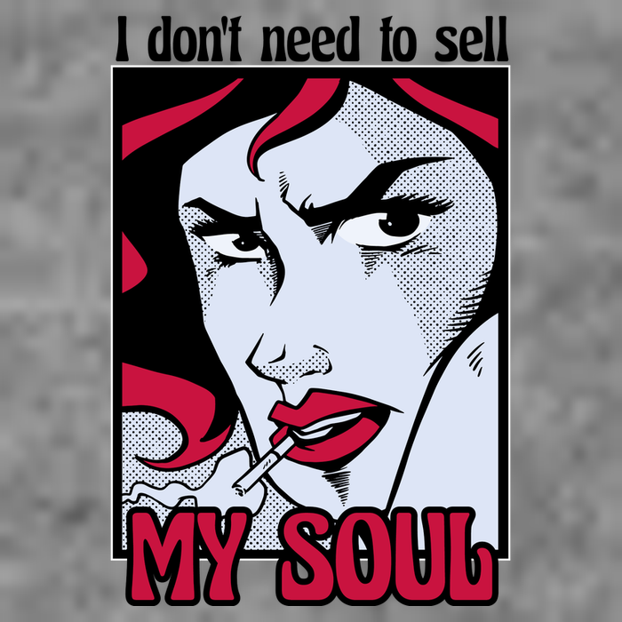 I Don't Need To Sell My Soul Comic Kids T-Shirt