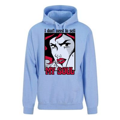 I Don't Need To Sell My Soul Comic Unisex Surf Hoodie