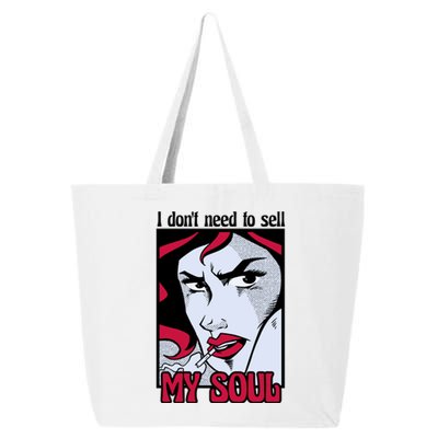 I Don't Need To Sell My Soul Comic 25L Jumbo Tote