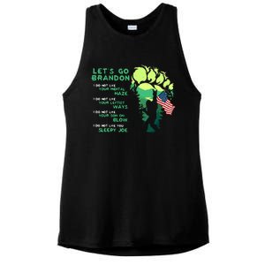 I Do Not Like Yourtal Haze Bigfoot Go LetS Brandon Ladies PosiCharge Tri-Blend Wicking Tank