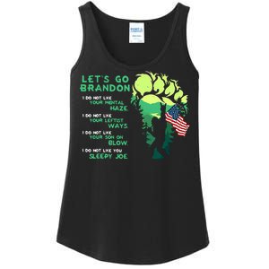 I Do Not Like Yourtal Haze Bigfoot Go LetS Brandon Ladies Essential Tank