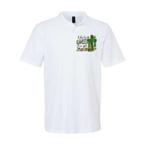 I Don't Need Lucky I Got Jesus St Patrick’s Day Leopard Patty's Day God Softstyle Adult Sport Polo