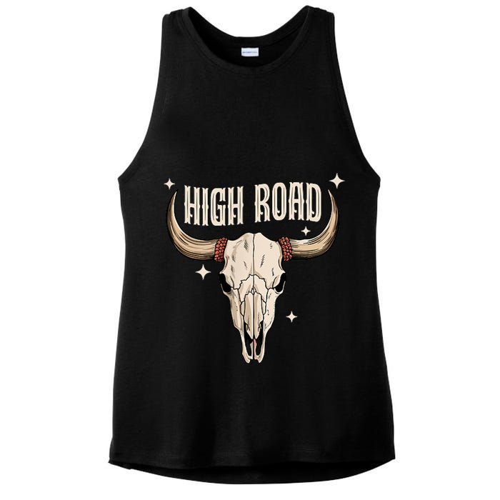 I DonT Need A Ticket To Your Shit Show (2 Sided) High Road Ladies PosiCharge Tri-Blend Wicking Tank