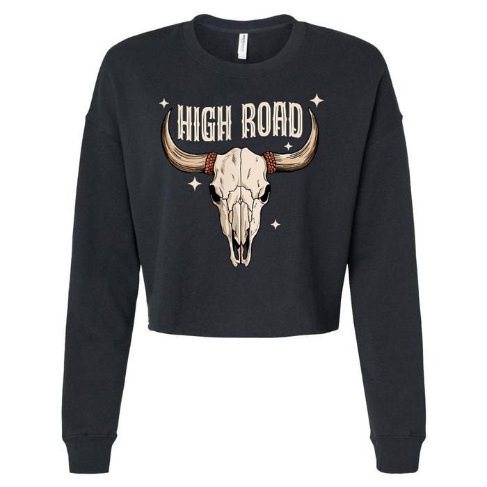 I DonT Need A Ticket To Your Shit Show (2 Sided) High Road Cropped Pullover Crew