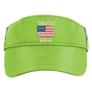 It Doesnt Need To Be Rewritten Constitution We The People Adult Drive Performance Visor