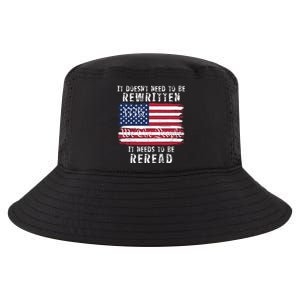 It Doesnt Need To Be Rewritten Constitution We The People Cool Comfort Performance Bucket Hat