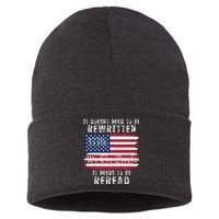 It Doesnt Need To Be Rewritten Constitution We The People Sustainable Knit Beanie