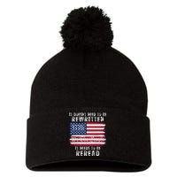 It Doesnt Need To Be Rewritten Constitution We The People Pom Pom 12in Knit Beanie