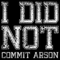 I Did Not Commit Arson Funny Arson Zip Tote Bag