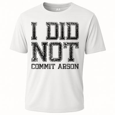 I Did Not Commit Arson Funny Arson Performance Shirt