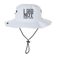 I Did Not Commit Arson Funny Arson Legacy Cool Fit Booney Bucket Hat