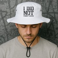 I Did Not Commit Arson Funny Arson Bucket Hat