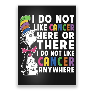 I Do Not Like Cancer Poster