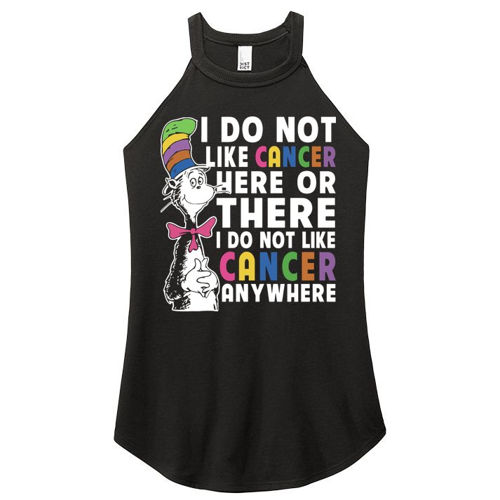 I Do Not Like Cancer Women's Perfect Tri Rocker Tank