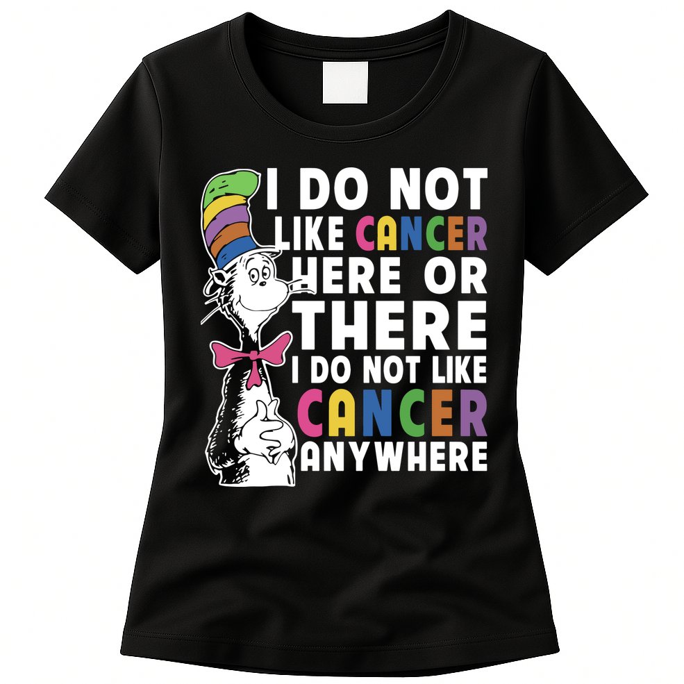 I Do Not Like Cancer Womens T-Shirt