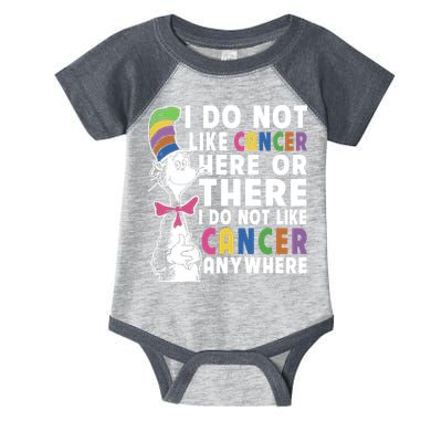 I Do Not Like Cancer Infant Baby Jersey Bodysuit