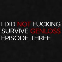 I Did Not Fucking Survive Genloss Episode Three Ladies PosiCharge Tri-Blend Wicking Tank