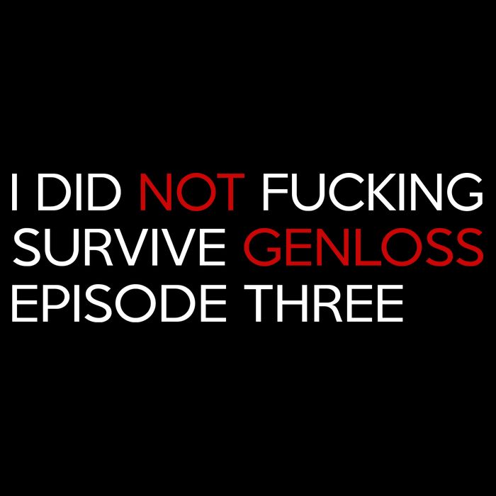 I Did Not Fucking Survive Genloss Episode Three Backpack