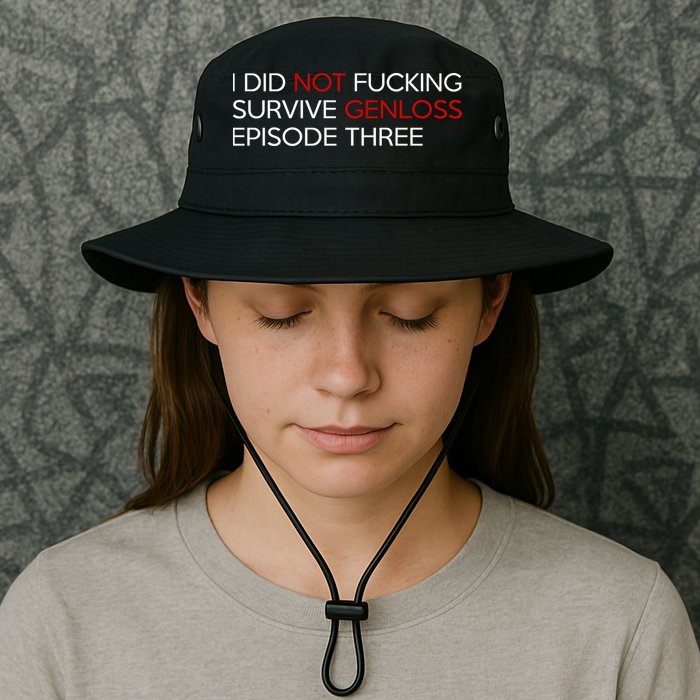 I Did Not Fucking Survive Genloss Episode Three Bucket Hat
