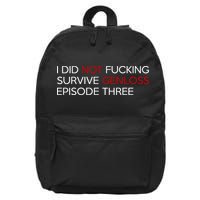 I Did Not Fucking Survive Genloss Episode Three 16 in Basic Backpack
