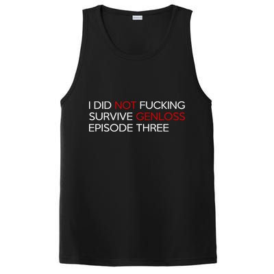 I Did Not Fucking Survive Genloss Episode Three PosiCharge Competitor Tank
