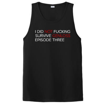 I Did Not Fucking Survive Genloss Episode Three PosiCharge Competitor Tank