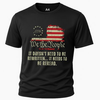 It Doesnt Need To Be Rewritten Constitution We The People Performance Shirt