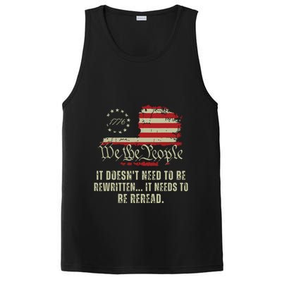 It Doesnt Need To Be Rewritten Constitution We The People PosiCharge Competitor Tank