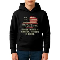It Doesnt Need To Be Rewritten Constitution We The People Kids Hoodie