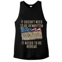 It Doesn't Need To Be Rewritten It Needs to be Reread Ladies PosiCharge Tri-Blend Wicking Tank