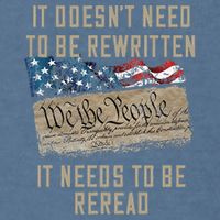 It Doesn't Need To Be Rewritten It Needs to be Reread Garment-Dyed Sweatshirt
