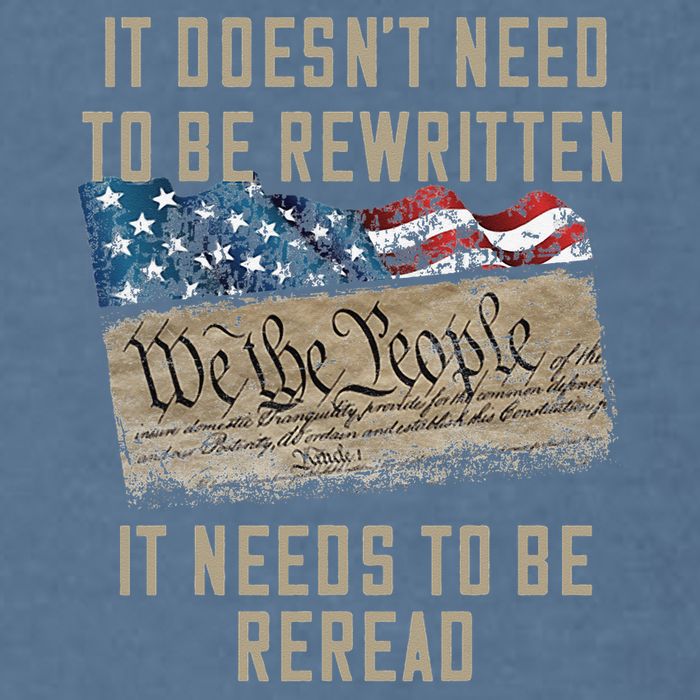 It Doesn't Need To Be Rewritten It Needs to be Reread Garment-Dyed Sweatshirt
